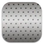 Perforated Silver